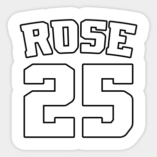 Derrick Rose Wolves Sticker